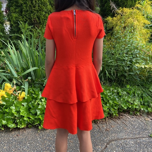Red orange Milly Minis dress in excellent condition. - Picture 4 of 4